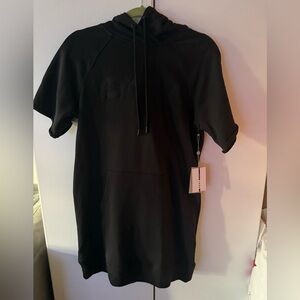 DKNY Charcoal Hoodie Dress XS